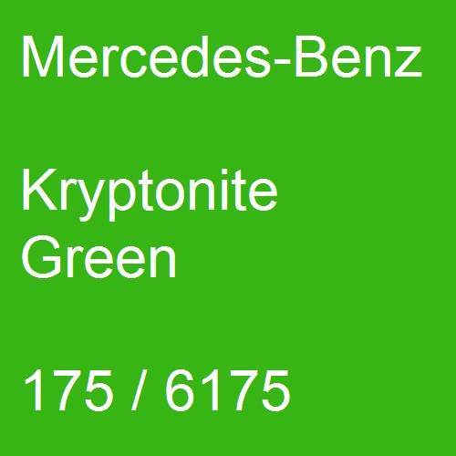 Mercedes-Benz, Kryptonite Green, 175 / 6175.